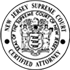 New Jersey Supreme Court Certified Attorney | Seal of The Supreme Court of New Jersey